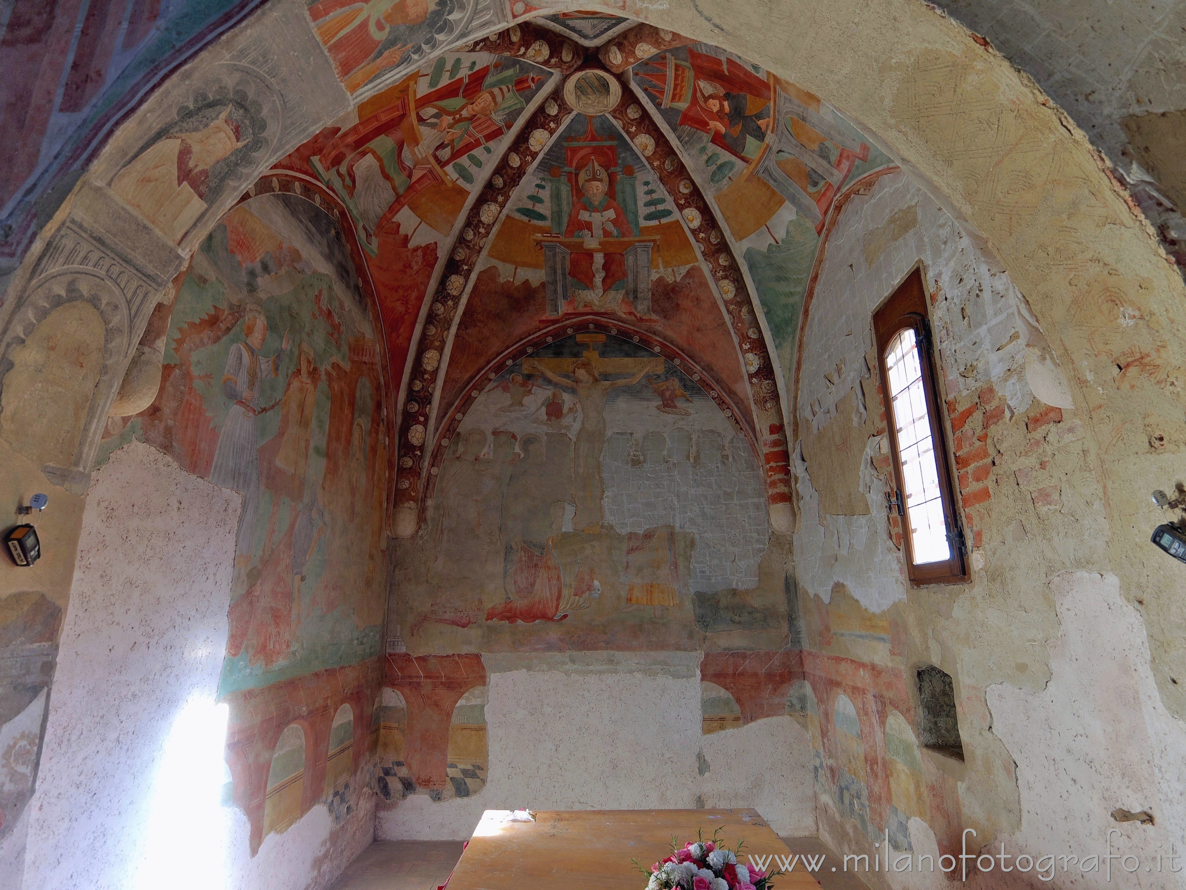 Settimo Milanese (Milano) - Abside dell'Oratorio di San Giovanni Battista